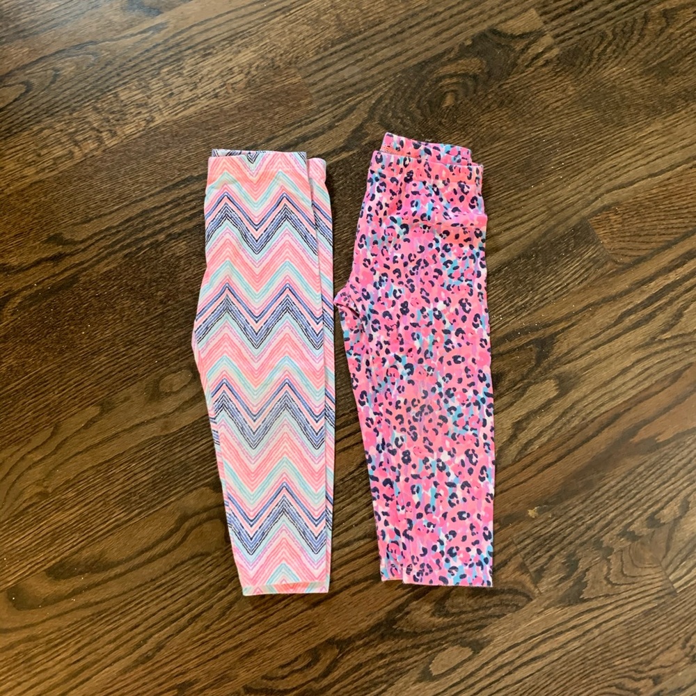 Girls 4t capri leggings from OshKosh (2 pack)